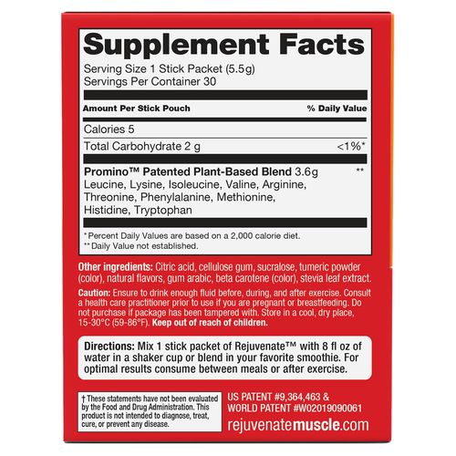 Rejuvenate, Rejuvenate Muscle Activator ™, смесь для напитков, Citrus Blast, 30 пакетиков в стиках по 5,5 г (0,19 унции)