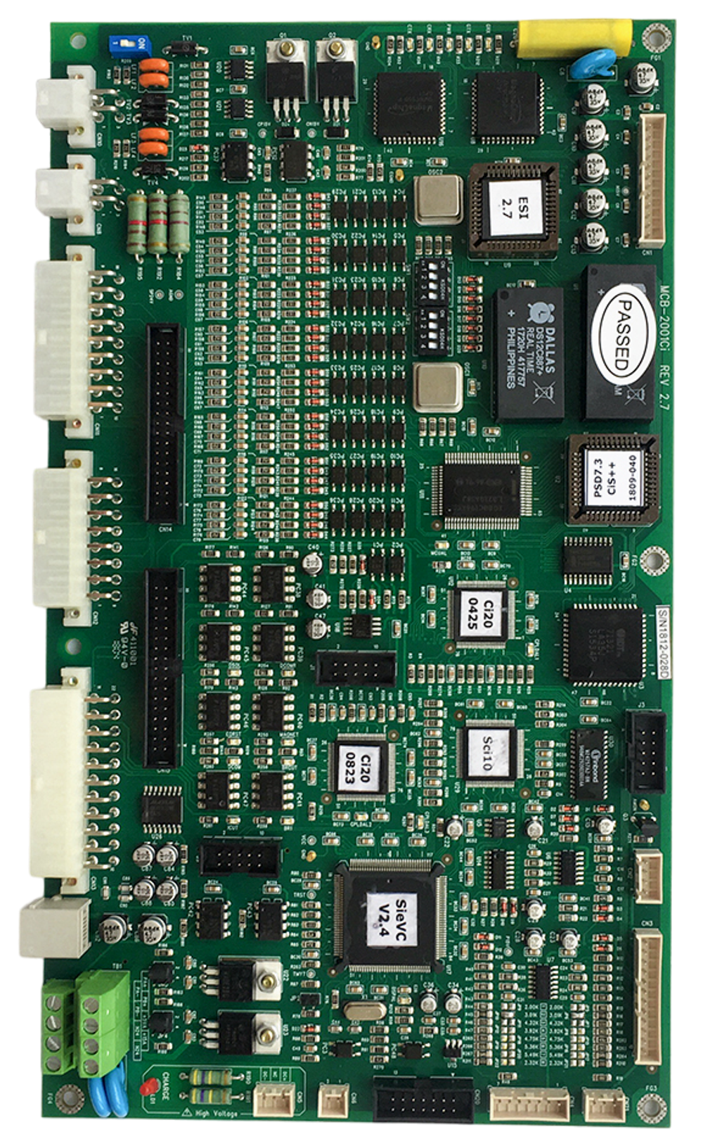Плата контроллера MCB-2001Ci Rev 2.7 DSS SIGMA.