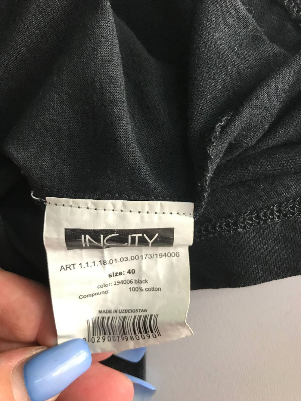 Футболка Incity базовая, визуально 40 размер