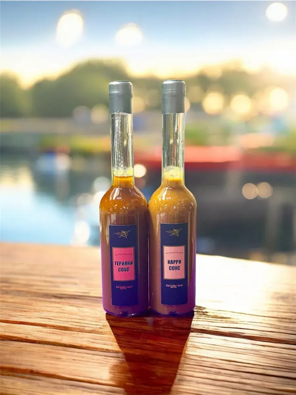 Терияки и Карри соусы, набор (2шт*350мл)