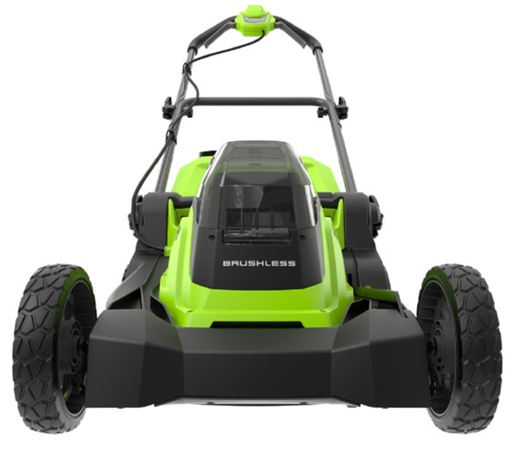 Газонокосилка аккумуляторная GREENWORKS 2520907 2x24V, 41 см, бесщеточная, без АКБ и ЗУ