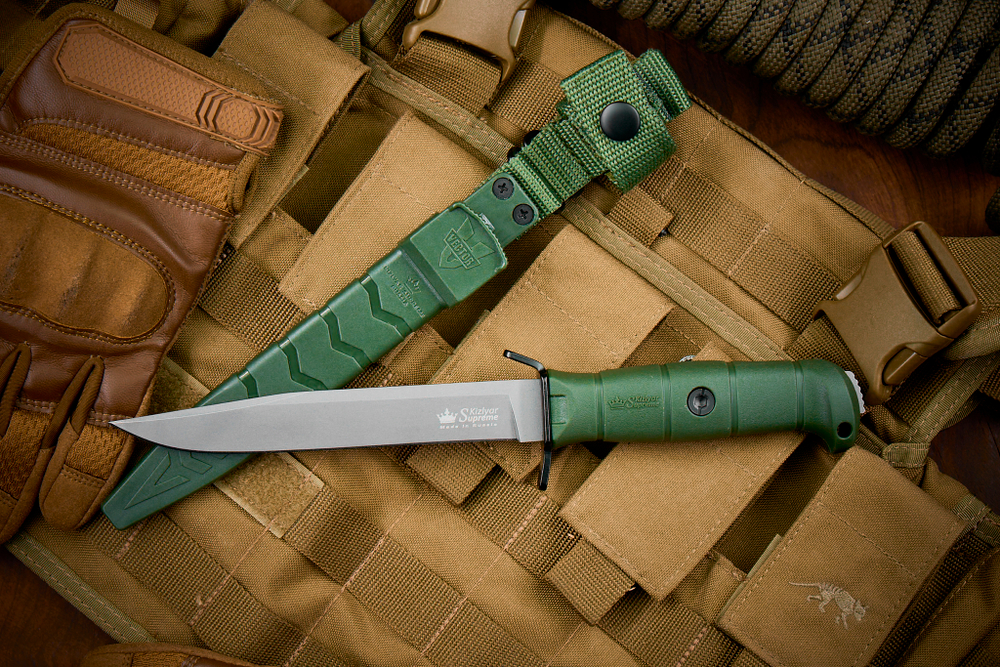 Тактический нож Vector Elmax (Cryo) TacWash Olive