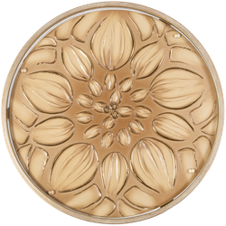 Столик декоративный Зарнички Санфлауэр Айвори Мраморное золото