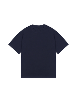 Футболка оверсайз (темно-синий) 190 г