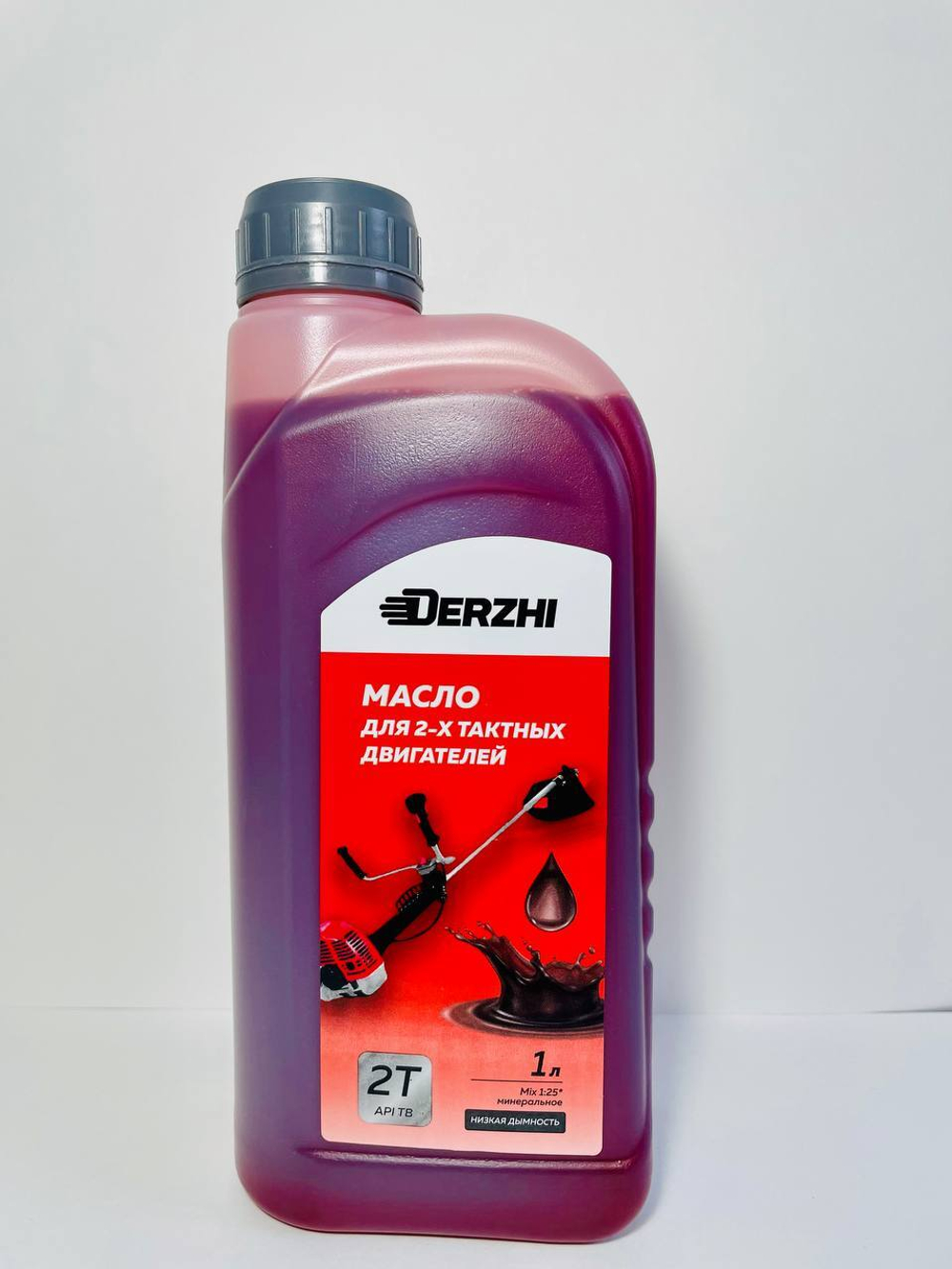 Масло для 2-х тактных двигателей 2Т DERZHI 1 л