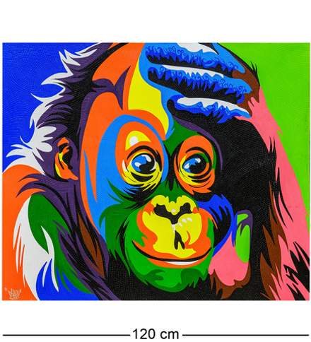 GAEM Art ART-506 Картина «Радужная обезьяна»
