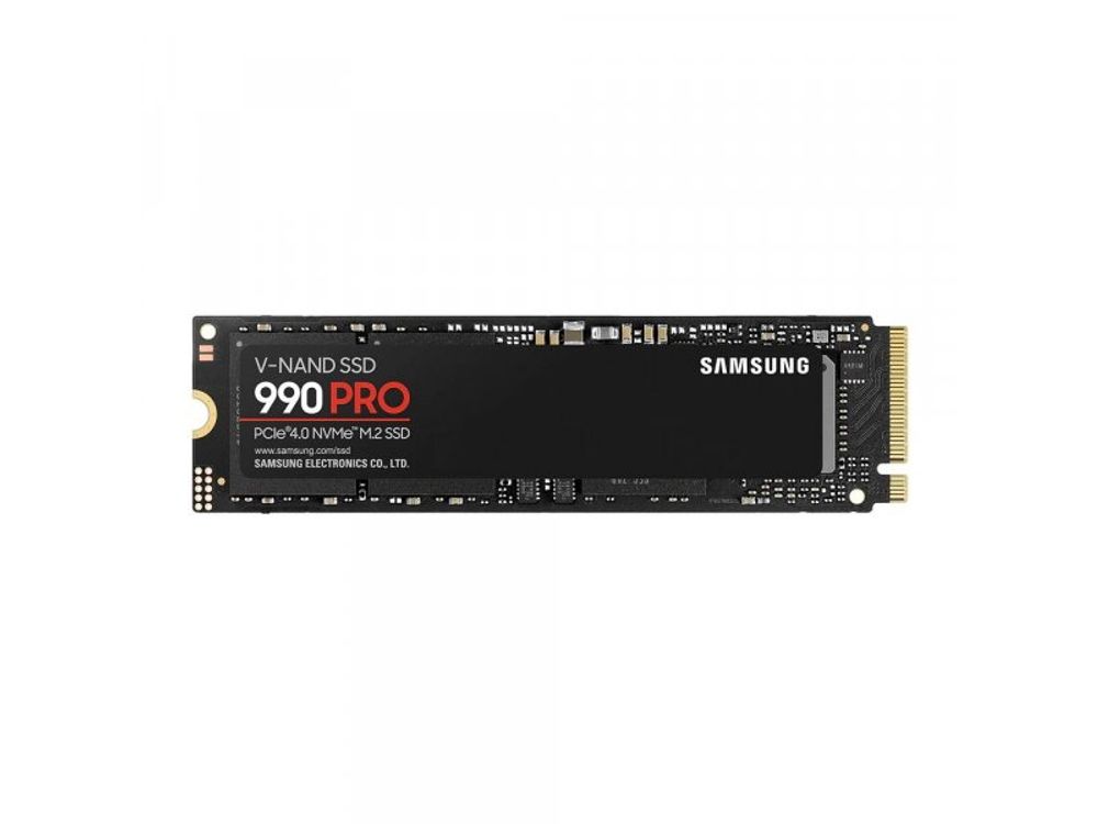 SSD накопитель Samsung 990 PRO Black 1ТБ, M.2 2280, PCIe 4.0 x4, NVMe [MZ-V9P1T0BW]