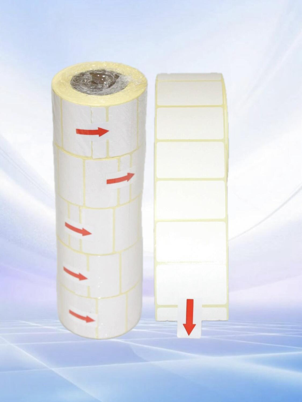 Самоклеящиеся термоэтикетки ТОП 43x25мм 50 рулонов по 700 шт