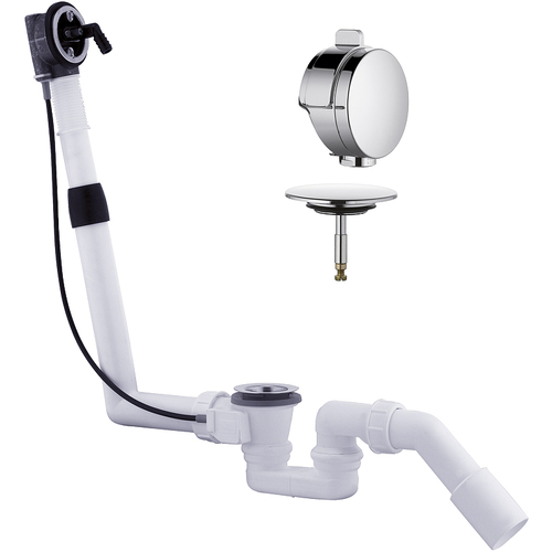 Слив-перелив KLUDI ROTEXA для ванны, хром (2120005N-00)