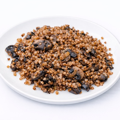 Гречка с грибами