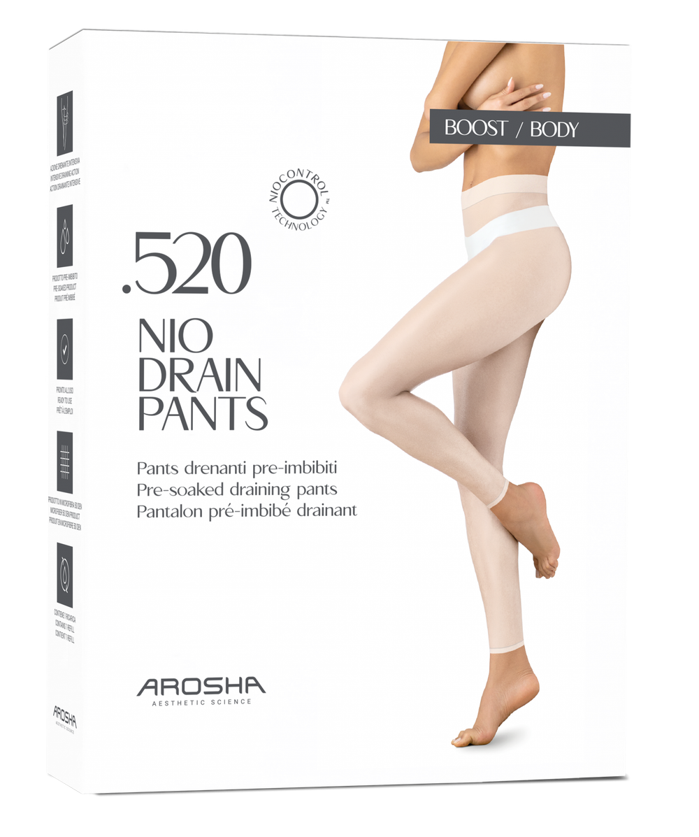 AROSHA 520 NIO DRAIN PANTS S/M Дренажный комплект с леггинсами для коррекции отечного целлюлита