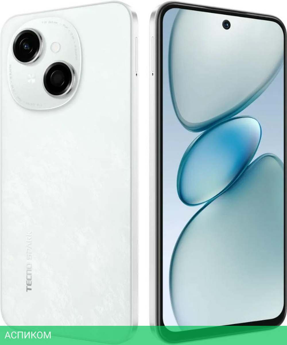 Смартфон Tecno Spark Go 1 3GB/64GB Glittery White (KL4)