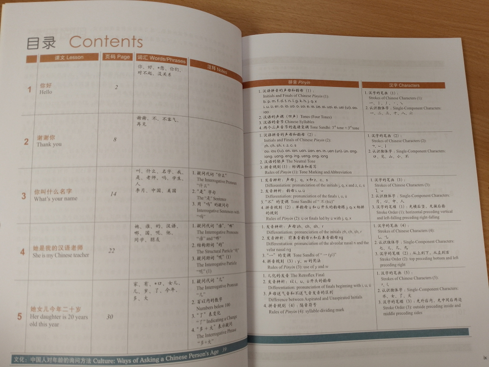 HSK Standard Course 1 - Student"s book (Chinese and English Edition) First Edition