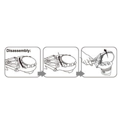 KING TONY (9AP120) Щипцы для поршневых колец, 80-120 мм
