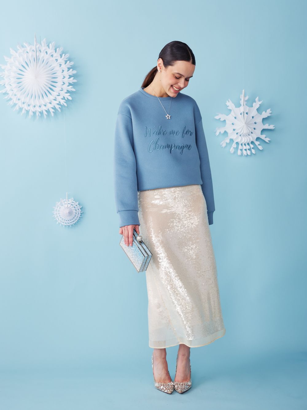 СВИТШОТ CHAMPAGNE V.BLUE