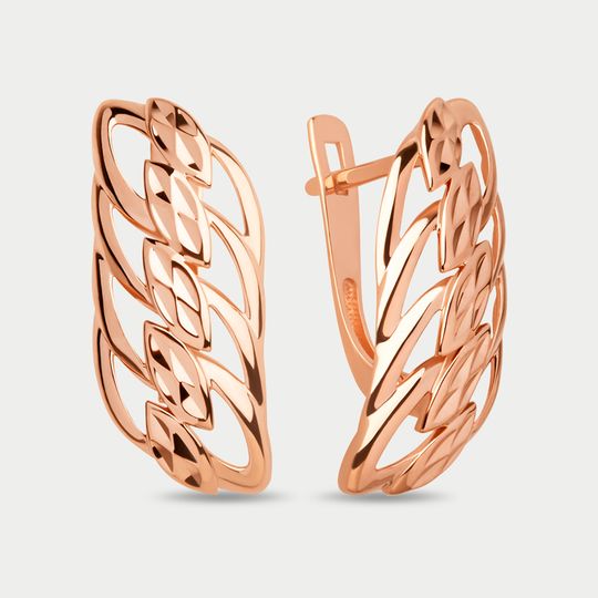 Серьги золотые