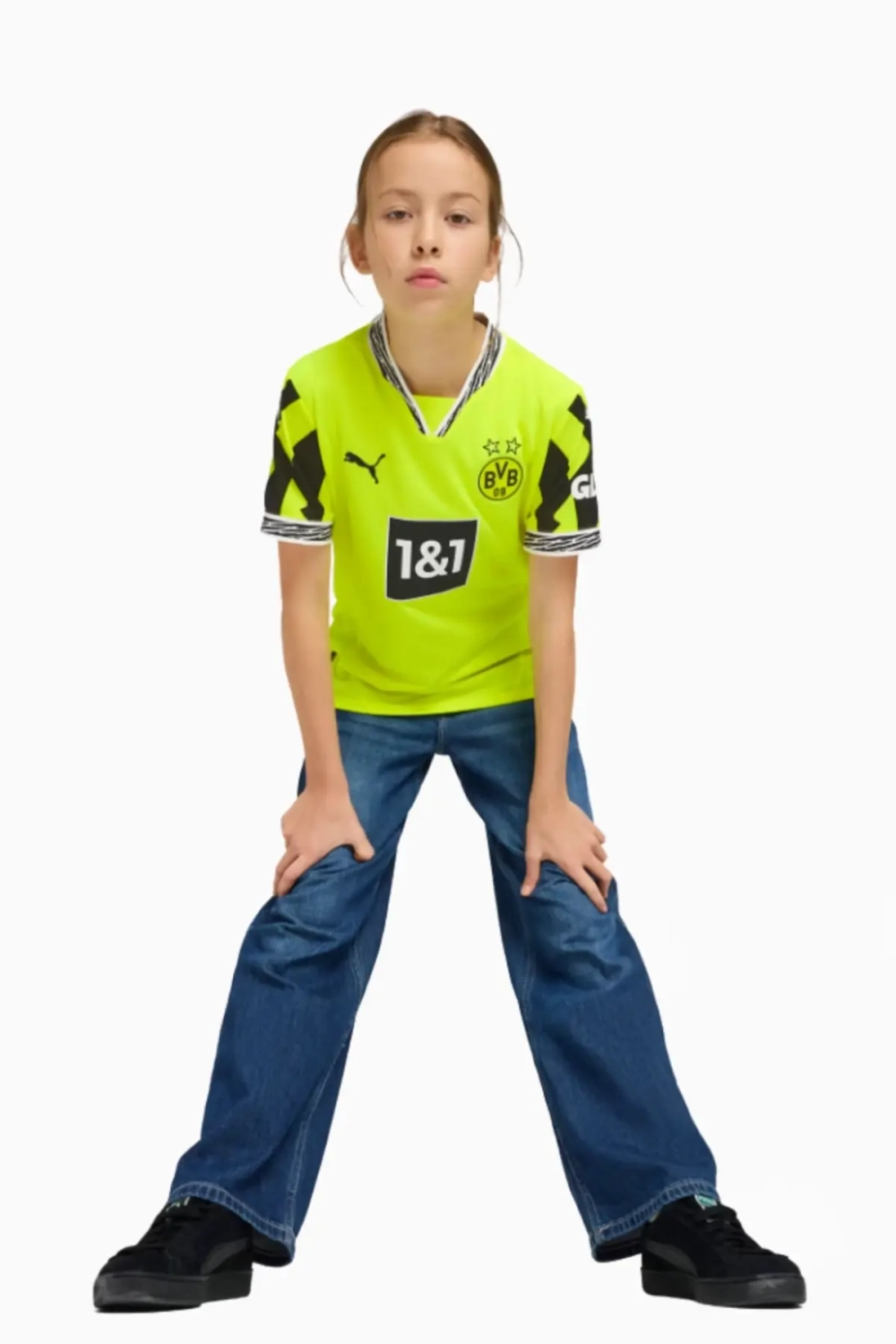 Футболка Puma Borussia Dortmund 23/24 Anniversary Junior - желтый