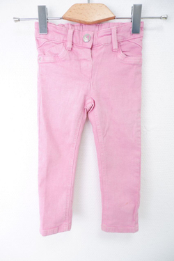 Джинсы Next розового цвета на 2-3 года