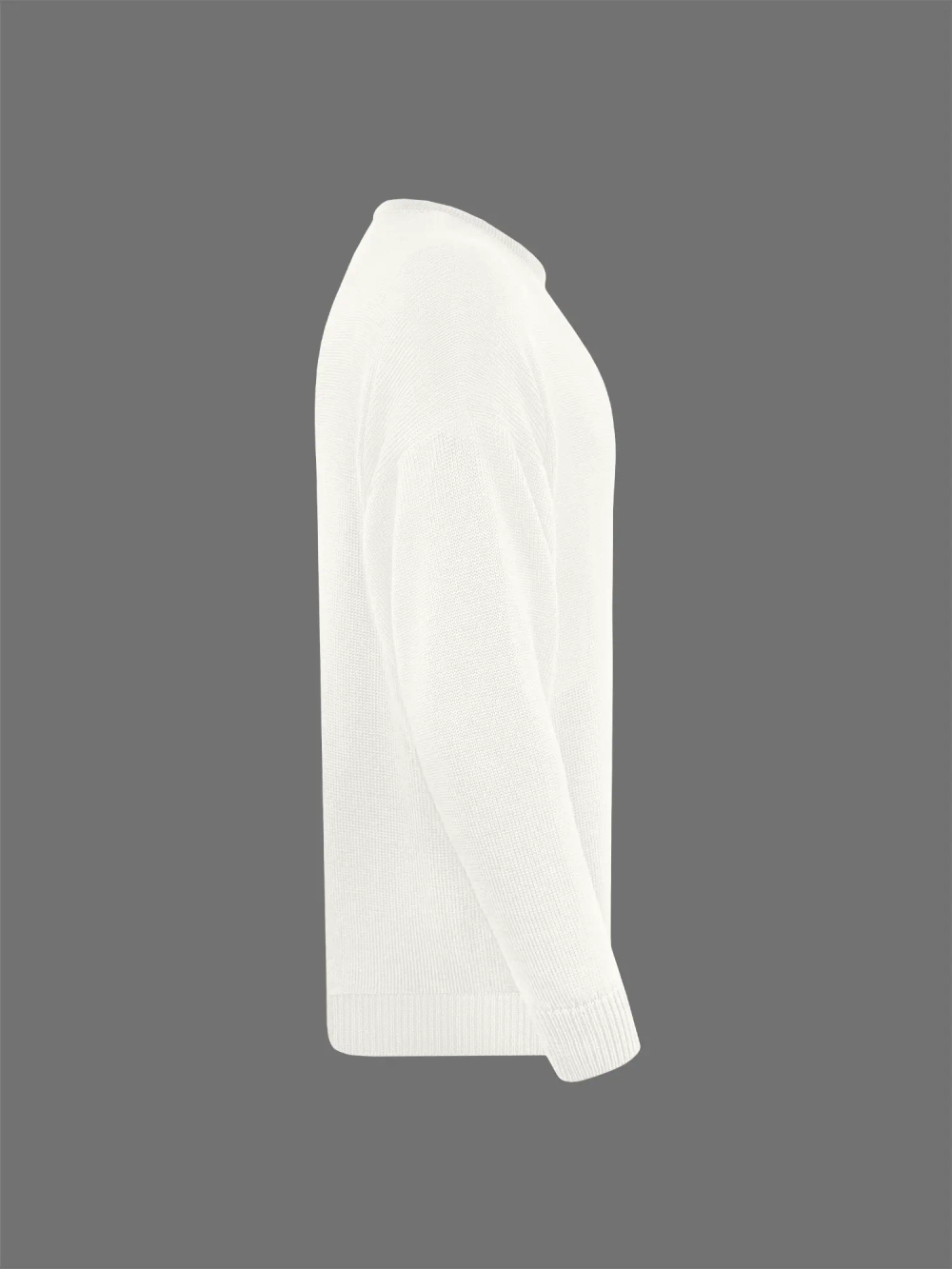 Джемпер оверсайз из хлопка