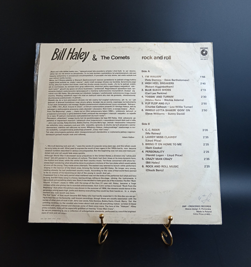 LP Bill Haley & The Comets. Rock And Roll. Виниловая пластинка 12 дюймов. Польша