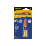 Супер-клей Секунда Моментальный, 3 г, прозрачный, 245425