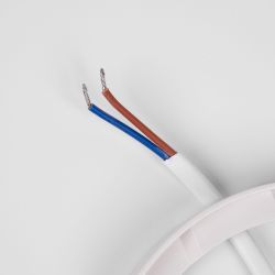 ULI-Q110 55W-3000K+4000K+6500K-S45 WHITE Светильник светодиодный накладной. Теплый свет3000K+Белый свет4000K+Дневной свет6500K. 450х450мм. IP40. Корпус белый. TМ Volpe
