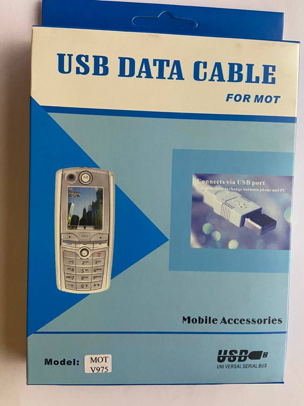 ДАТА КАБЕЛЬ USB data cable MOT V975 + CD