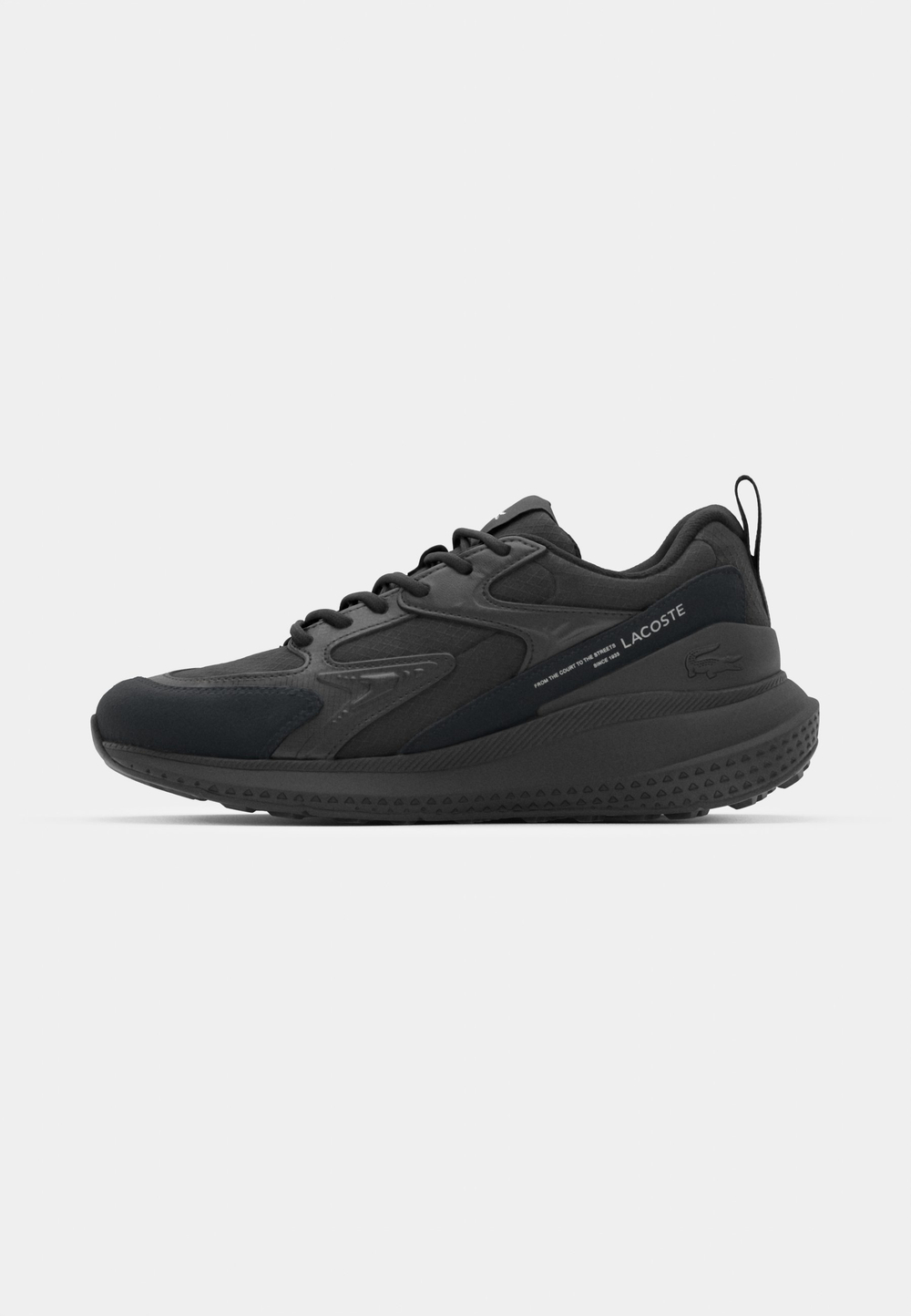 Lacoste L003 EVO 124 - кроссовки на шнуровке - Чёрный