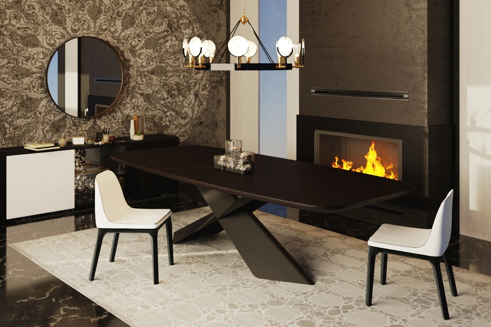 Стол обеденный Тирон шпон