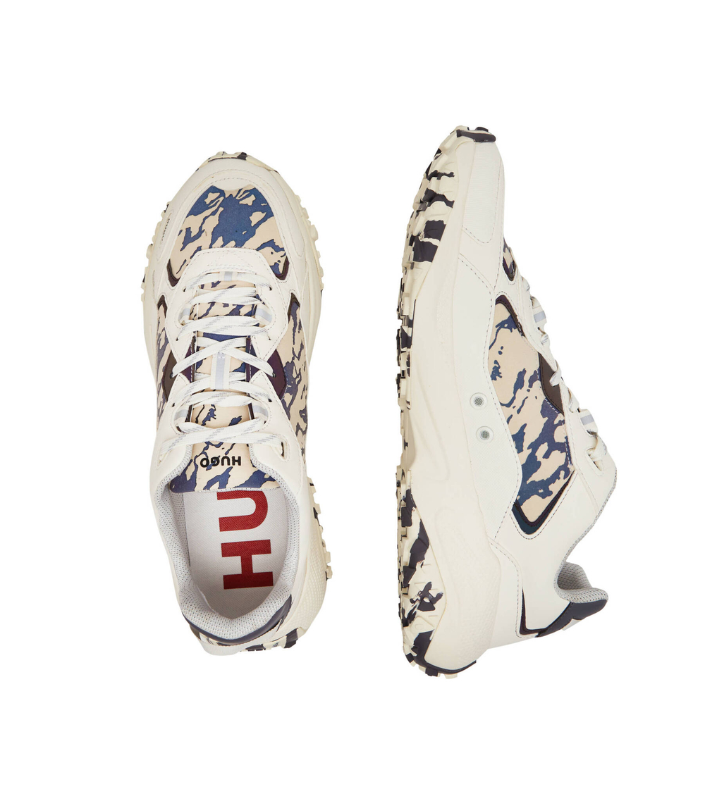 Кроссовки GO1ST_camo HUGO - бежевый(50498693)