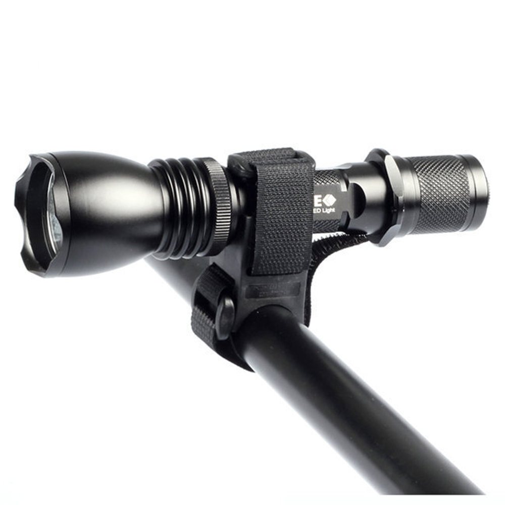 Крепление для фонаря Fenix на гладкоствольное оружие (High Quality Plastic 25-31 мм), KUPlastic