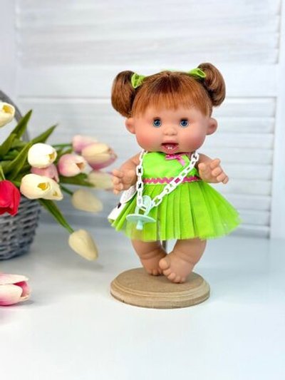 Пупс Nines 26см PEPOTE с закрывающими глазками (N804B2)