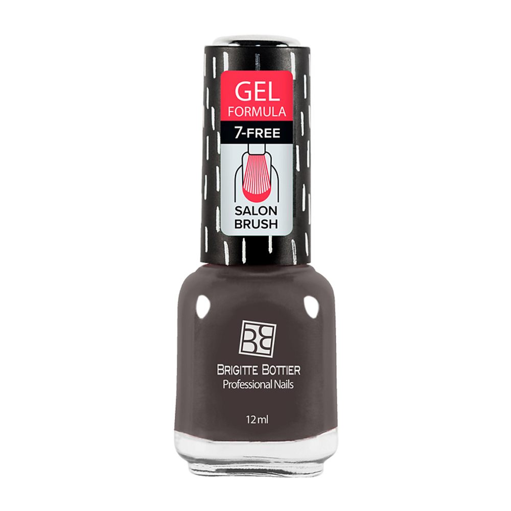 BRIGITTE BOTTIER Лак для ногтей GEL FORMULA тон 01 прозрачный, 035