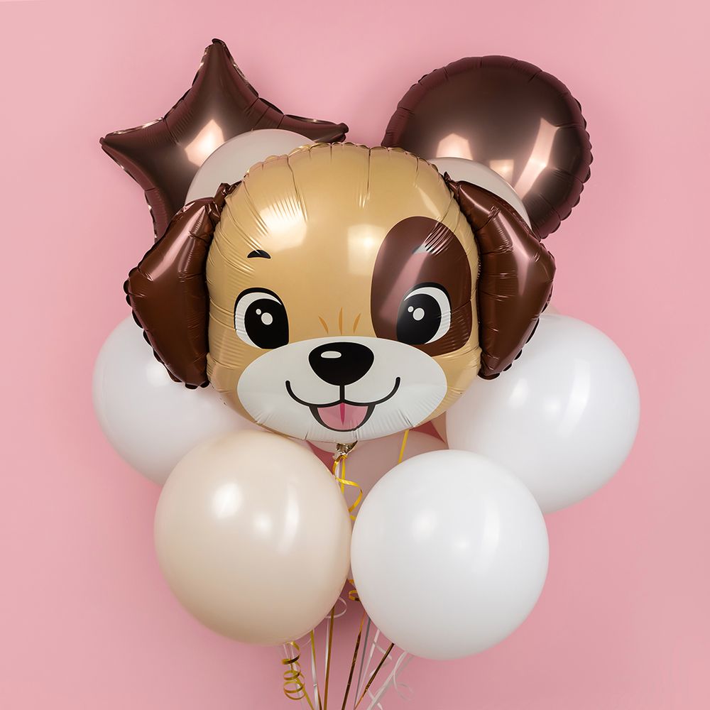 Шар (29''/74 см) Фигура, Милый щенок, 1 шт.