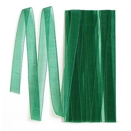 Лента капроновая 3 мм, цв.120 изумр.-зелен.