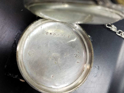 Часы карманные.Beamtenfreund System Glashutte" сер