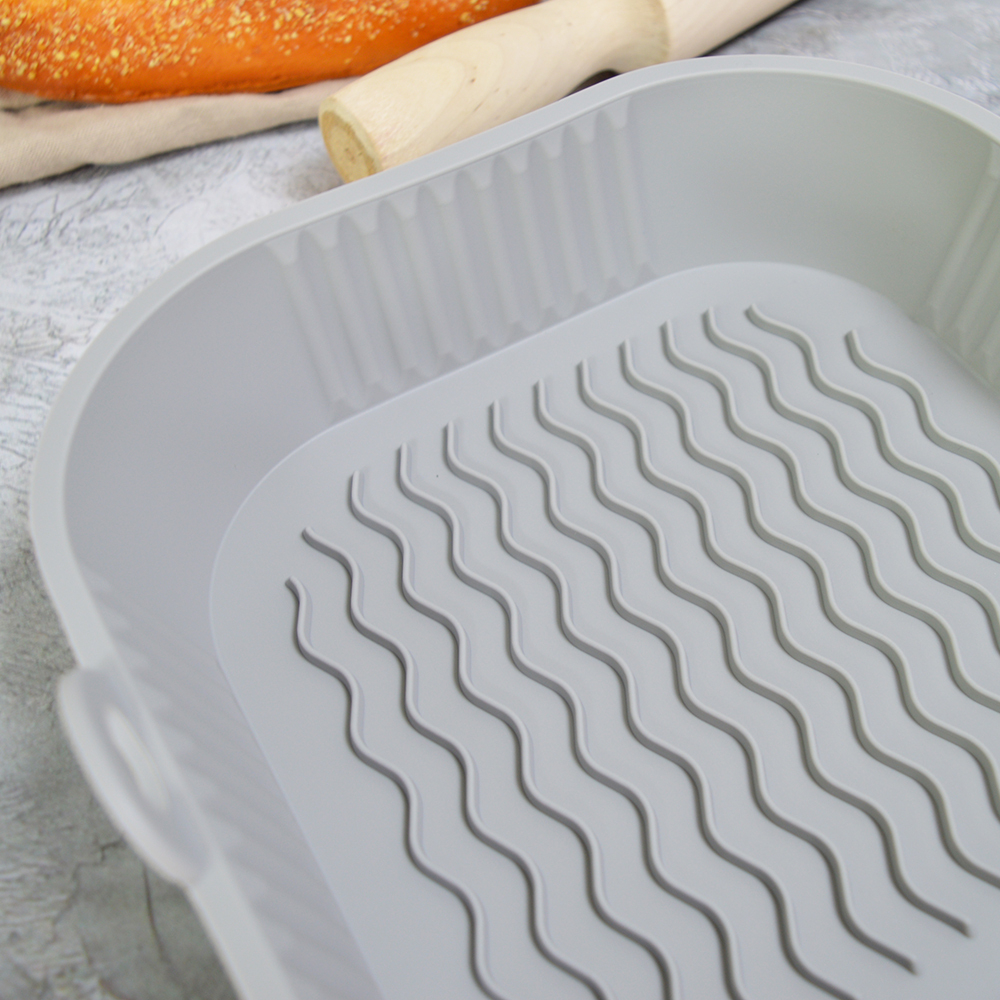 Форма для выпечки кекса силиконовая, 22см