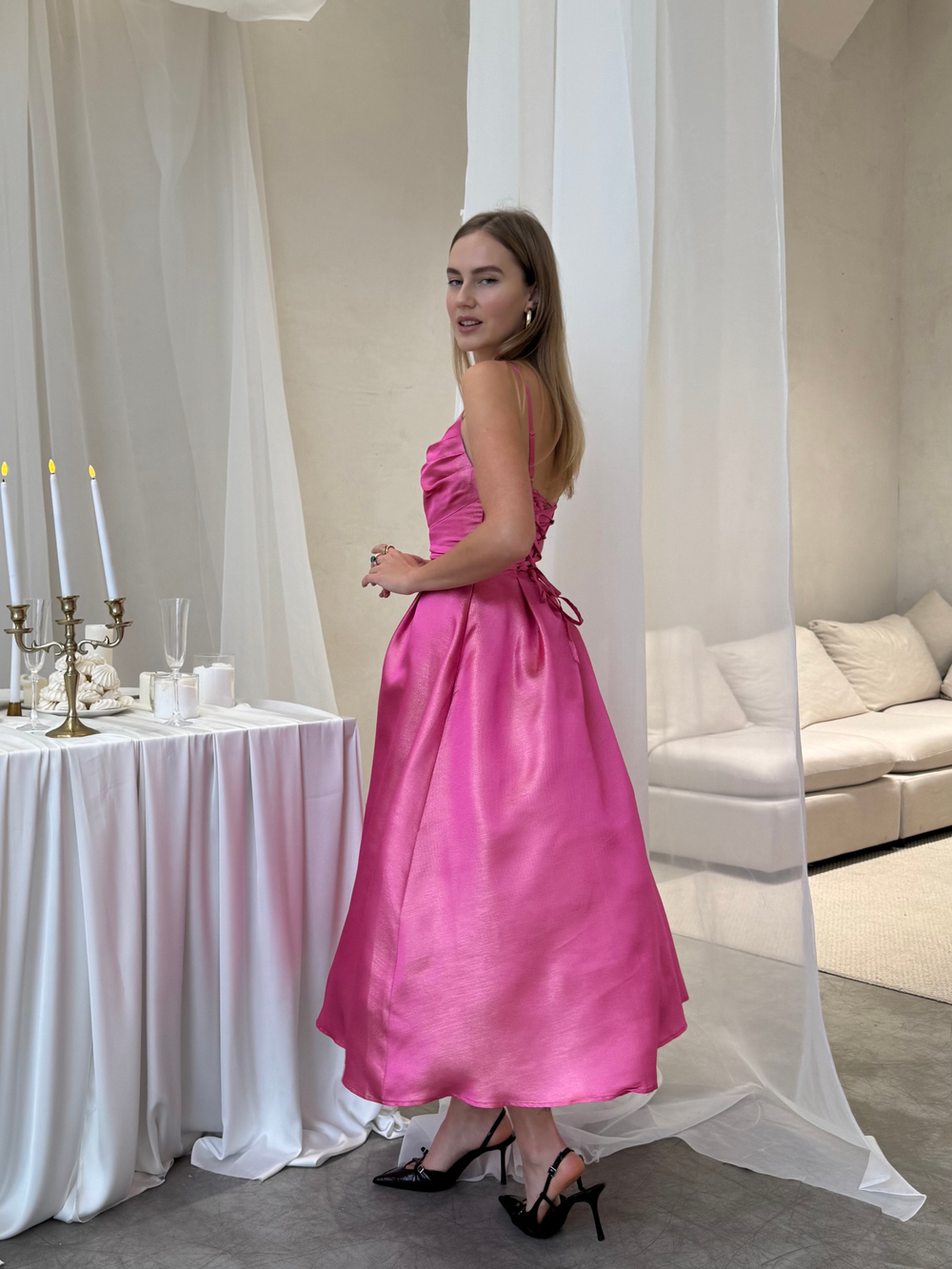 Платье Disney розовый