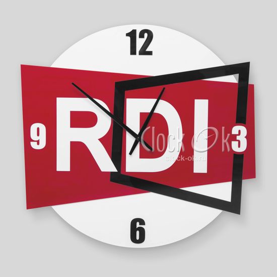 Настенные часы "ЭрДиАй"