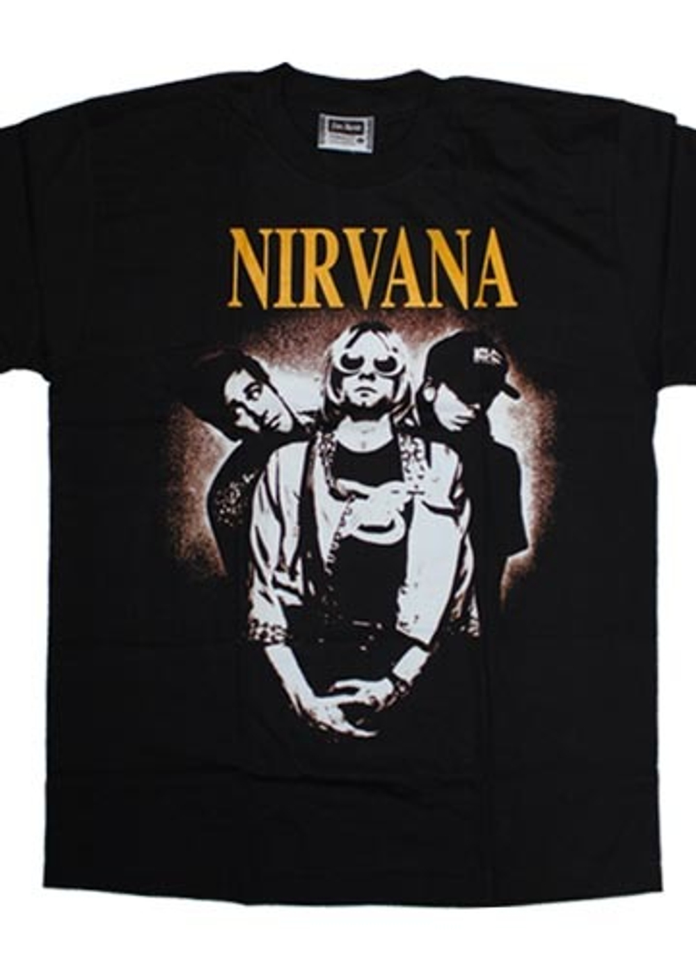 Футболка Nirvana в очках