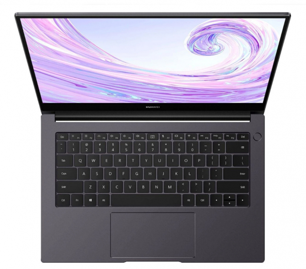 Ноутбук Huawei MateBook D 14 14", IPS, Intel Core i5 10210U 1.6ГГц, 8ГБ, 256ГБ SSD, Intel UHD Graphics , Windows 10, 53012JGN, серый