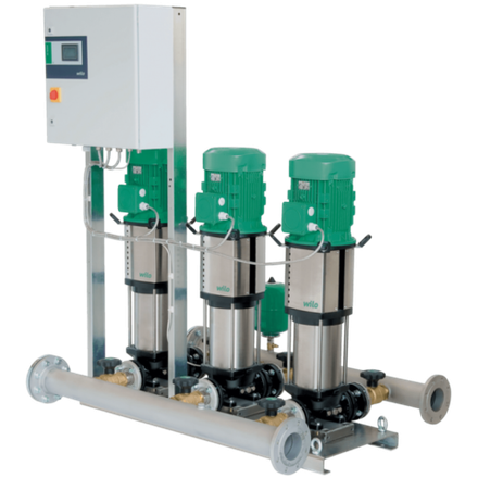 Установка насосная повышения давления Wilo Comfort COR-3 Helix V 608/SKw-EB-R  (3х380В; 1,50кВт)