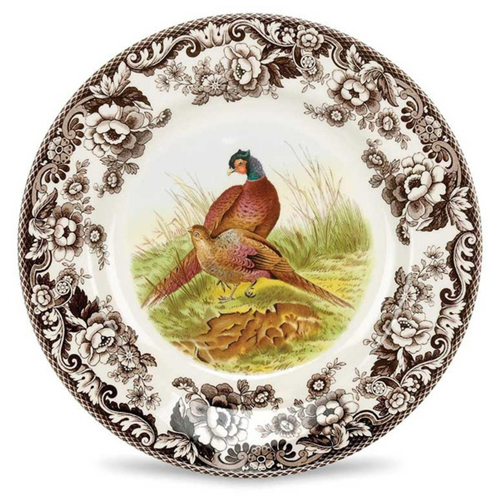 Тарелка обеденная 27см Spode Английские охотничьи мотивы Фазан
