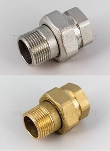 Разъёмные соединения Tiemme НР/ВР с уплотнительным кольцом