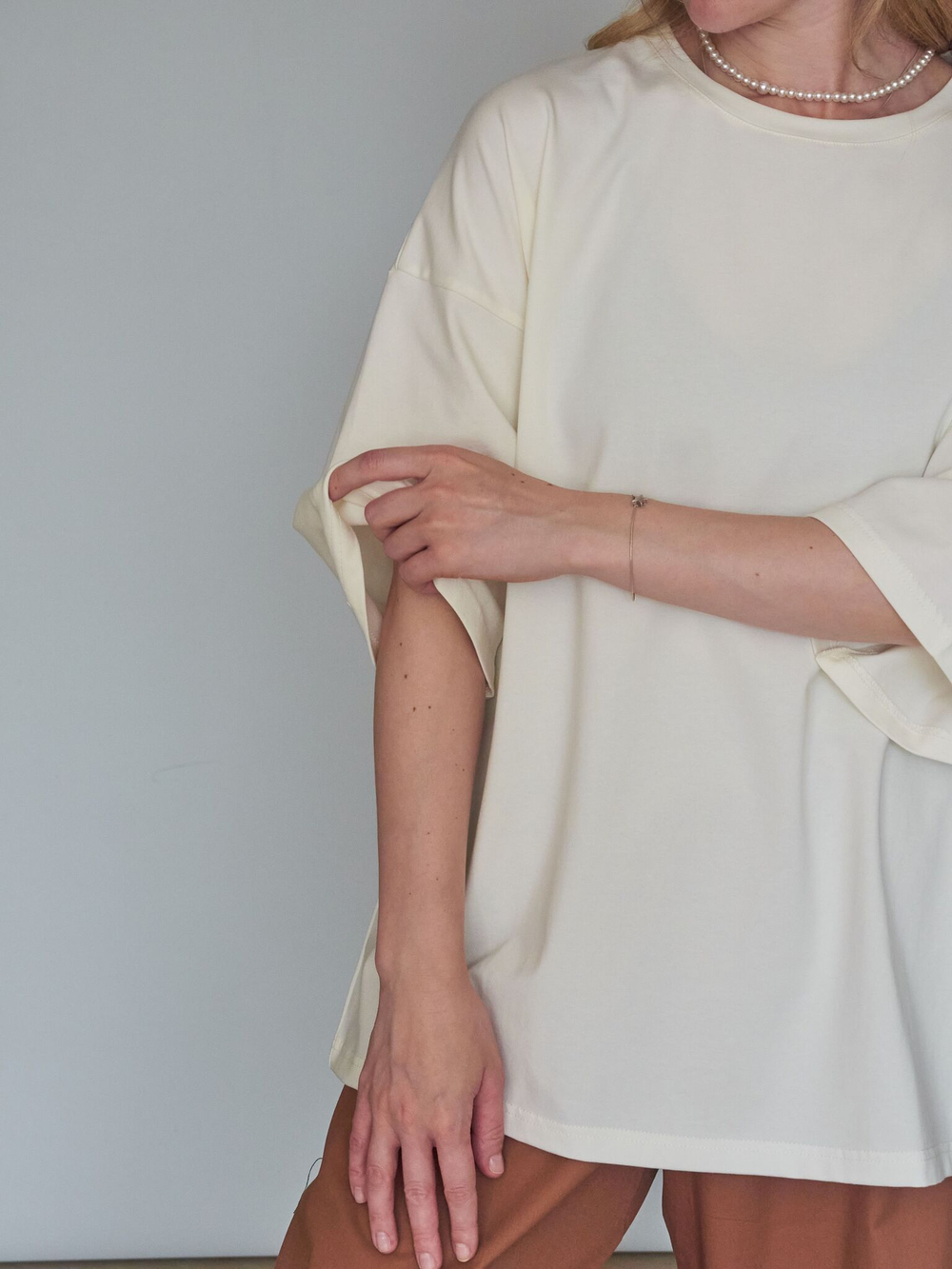 Футболка удлиненный рукав