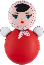 Шар (44''/112 см) Фигура, Неваляшка, Сатин, 1 шт. в уп.