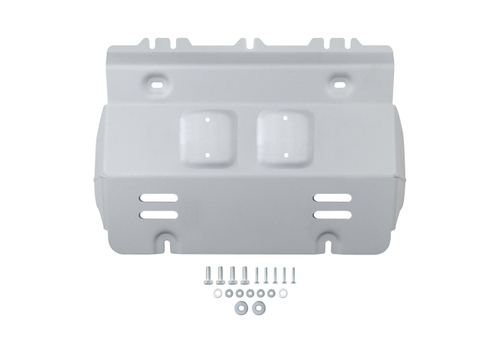 Защита радиатора Rival для Tank 300 4WD АКПП 2023-н.в./500 4WD АКПП 2023-н.в., алюминий 3 мм, с крепежом, штампованная, 333.4801.1