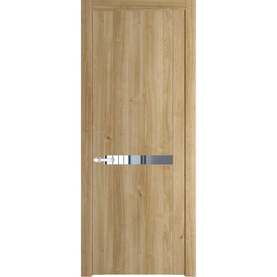 Межкомнатная дверь Profil Doors 1.4N дуб карамель зеркало