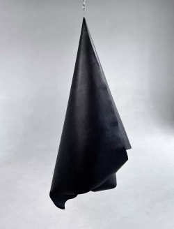 Luxury Tannery Black (1,3-1,5 мм), цв. Черный, натуральная кожа