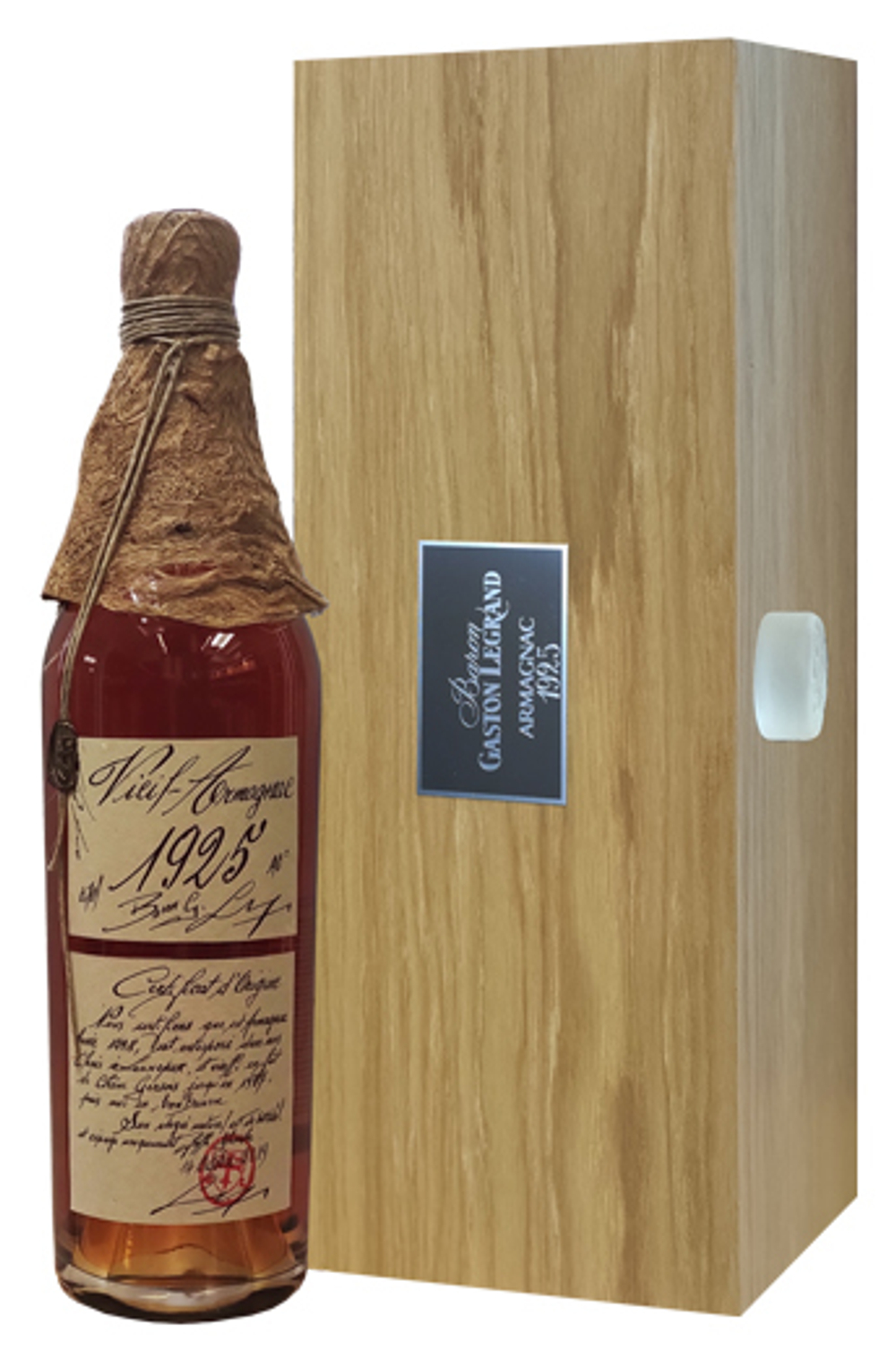 Арманьяк Baron G. Legrand 1925 Bas Armagnac п/уп (дерево), 0.7 л